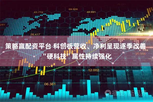 策略赢配资平台 科创板营收、净利呈现逐季改善 “硬科技”属性持续强化